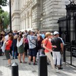 Crowd at Number 10 Downing Street