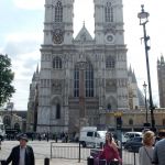 Impressive front of the Abbey