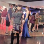 Hollywood gala, complete with paparazzi