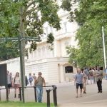 Entrance into the park