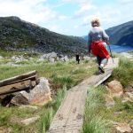 Trail across the top