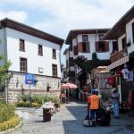Narrow old town streets
