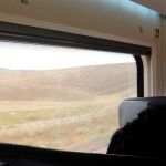 Barren landscape outside of Ankara