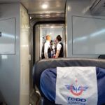 View of the club car