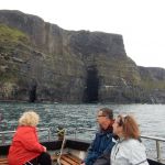 Ellen gets a view of the cave