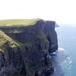Trail along the cliffs