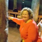 Place thumb in hole for good luck