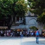 Down the street from the Basilica Cistern
