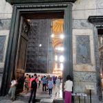 The center door is for VIPs