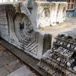 Remains from the second church