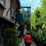 Outside the Blue Mosque