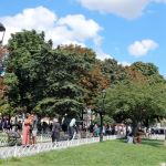 Plaza between mosques