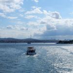 Looking out on the Bosphorus
