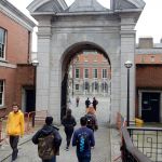 The old gate, minus the moat