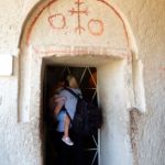 Mary with backpack & Arleigh