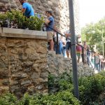Line for the tower