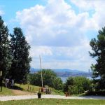 Topkapi Palace grounds overlooking the Bosphorus